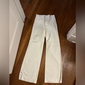 Mango Cream Trousers